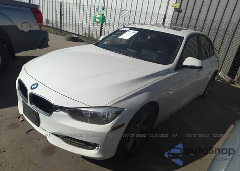 2012 BMW 328I из США, поврежденный, VIN WBA3C1C53CF433151